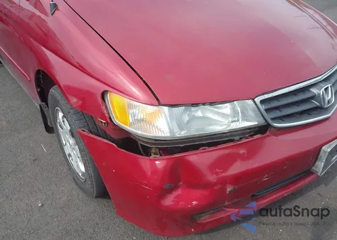 2002 Honda Odyssey Ex из США, поврежденный, VIN 5FNRL18622B016265